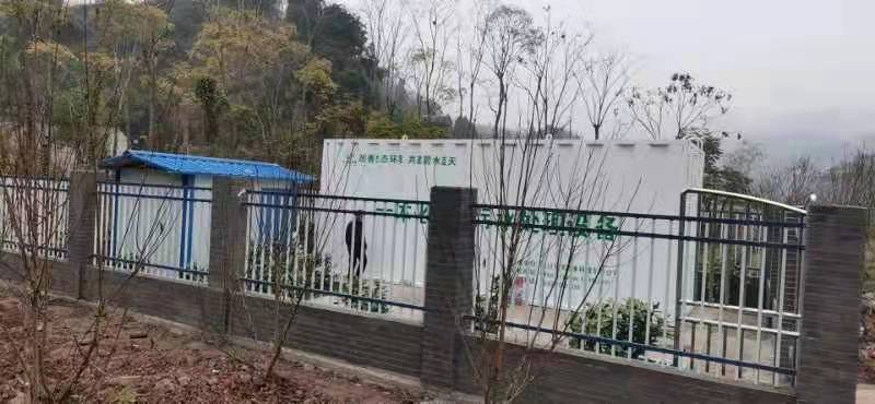 锦屏镇白果村农村生活污水治理千村示范工程