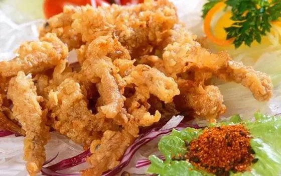 油炸鱿鱼须的做法酥脆窍门