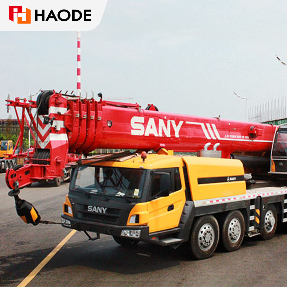 Customized Used truck-mounted cranes in China components