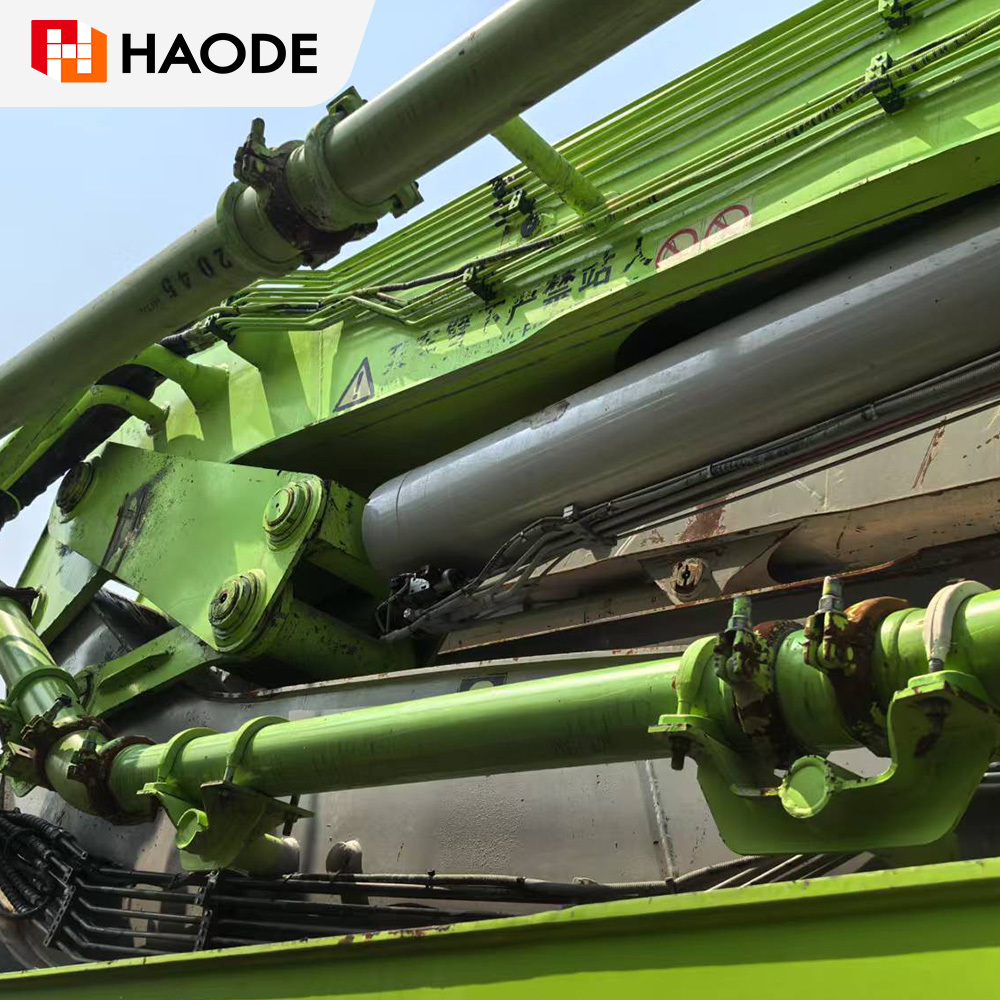Advanced Used concrete pump truck China manufacturer