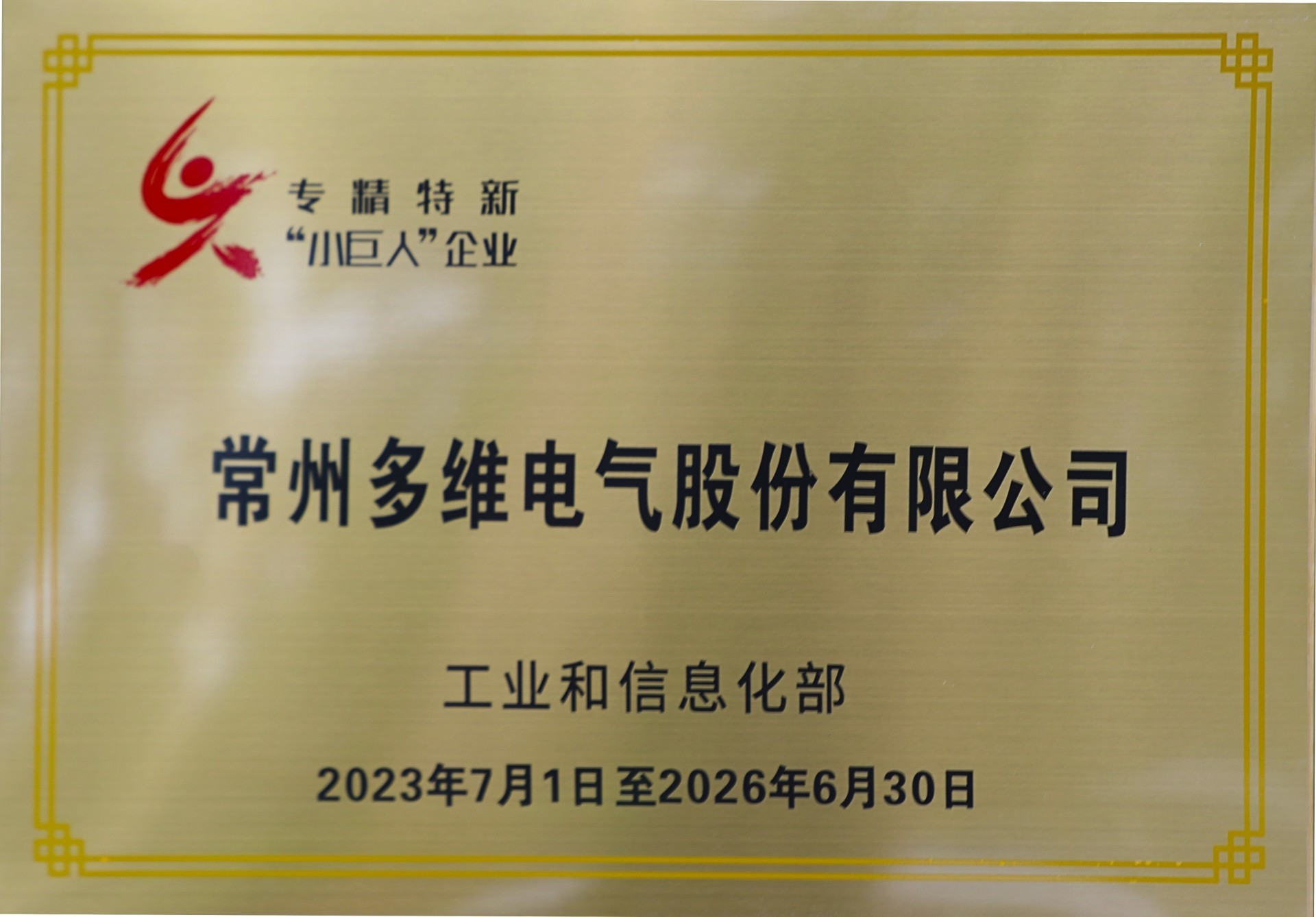 国家级专精特新“小巨人”企业