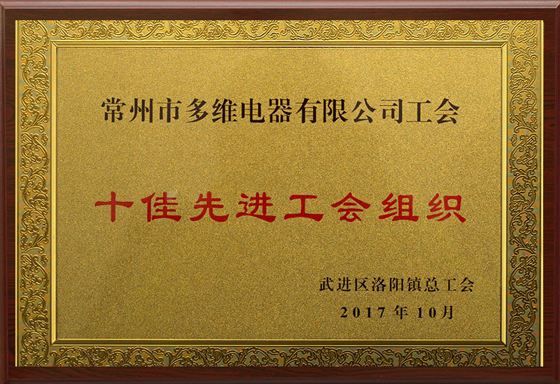 十佳先进工会组织