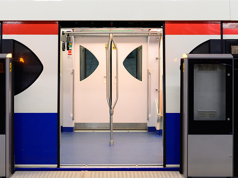Subway automatic doors