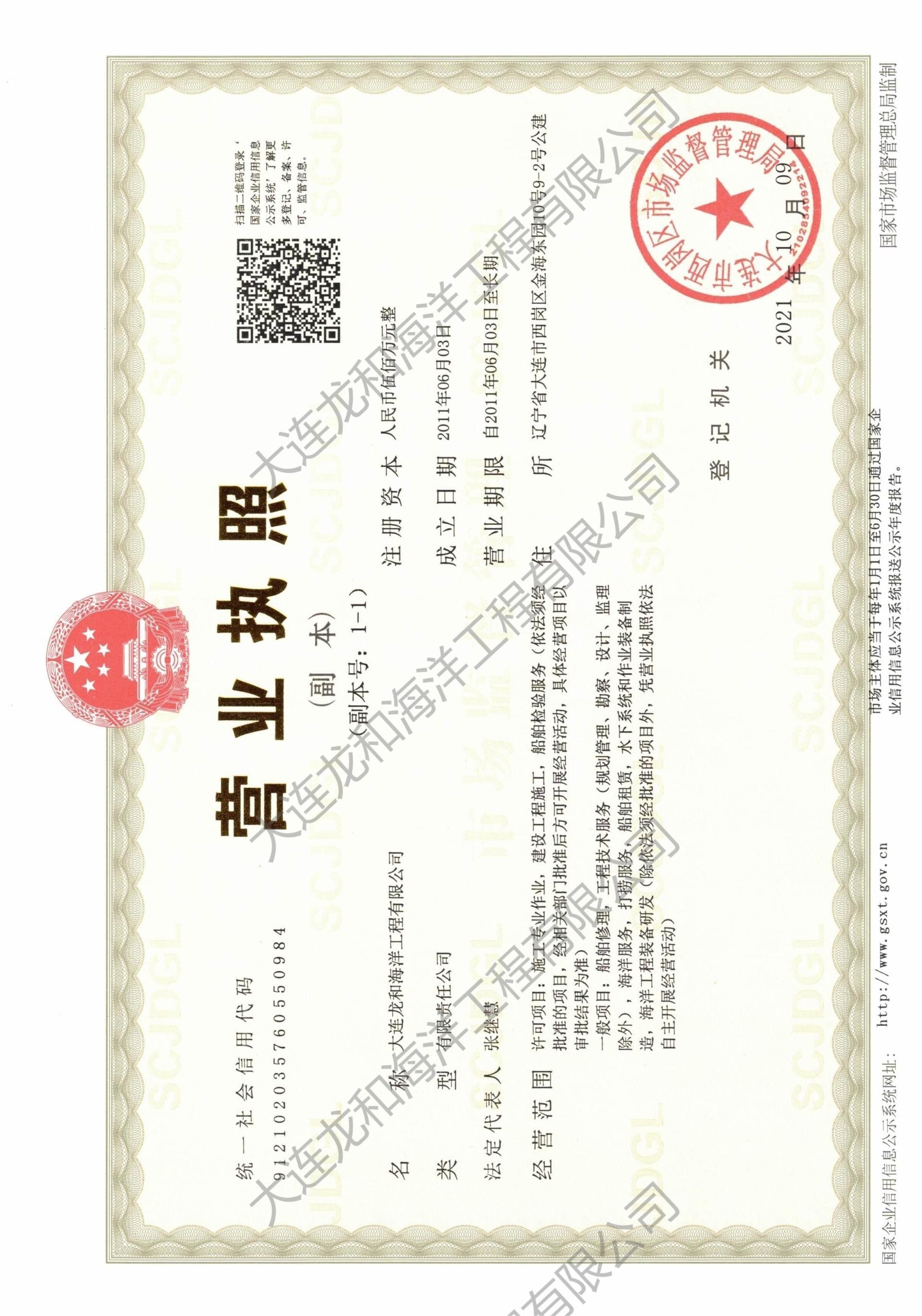 Business License Business License