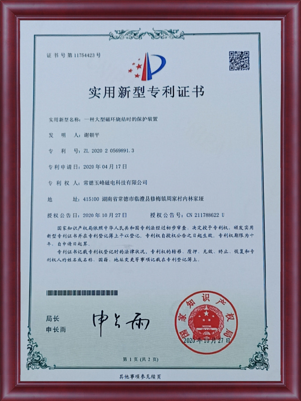 实用新型专利证书 (2) 实用新型专利证书 (2)