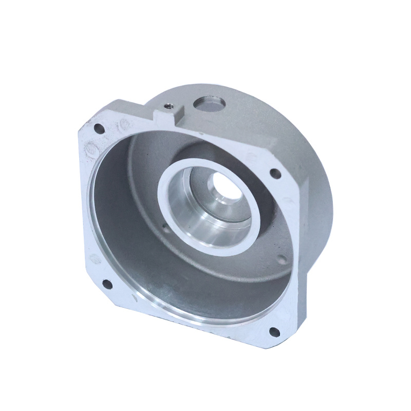 CXK(2025) Factory Customizable Cast Iron Motor Parts Wholesale ZL102 Fan Coil Motor with End Cap Motor Accessories Manufacture