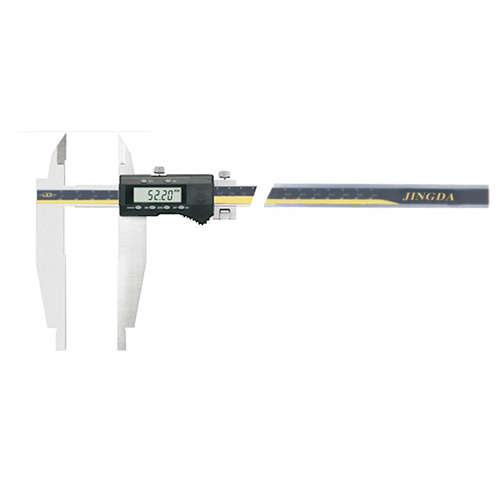 Digital Caliper with Nib Style and Standard Jaws