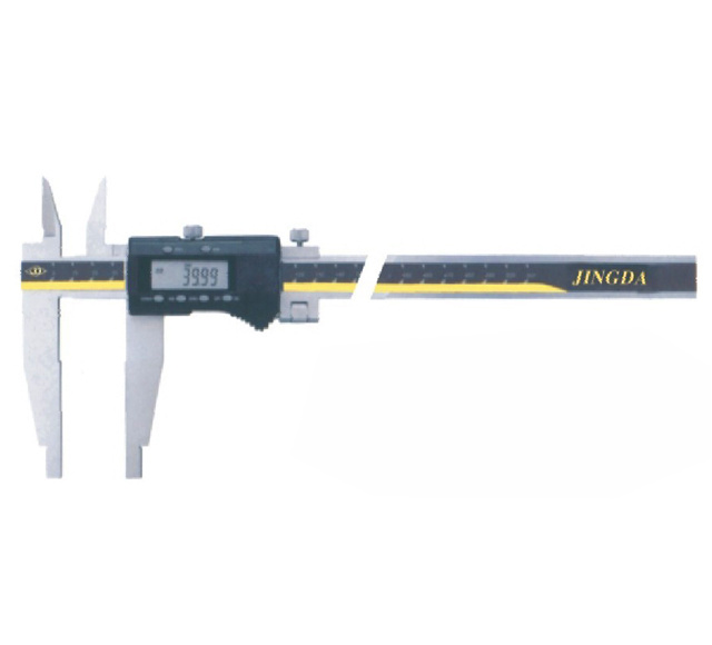 Digital Caliper with Nib Style and Standard Jaws