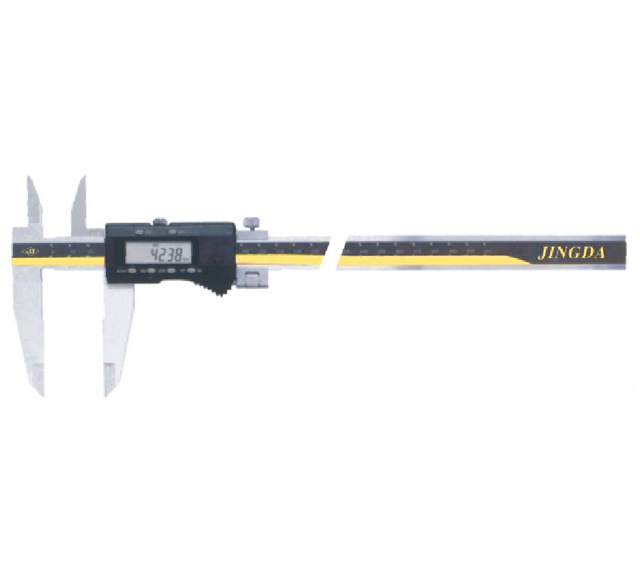 Digital Caliper with Nib Style and Standard Jaws