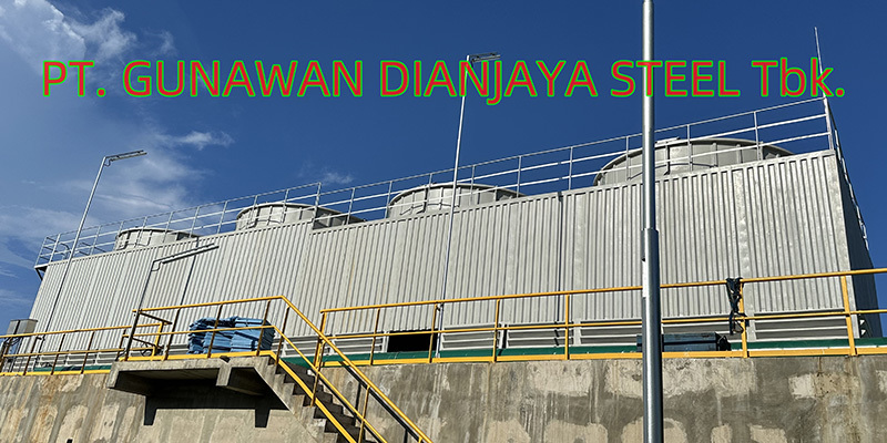 Cooling tower of Indonesian GDS