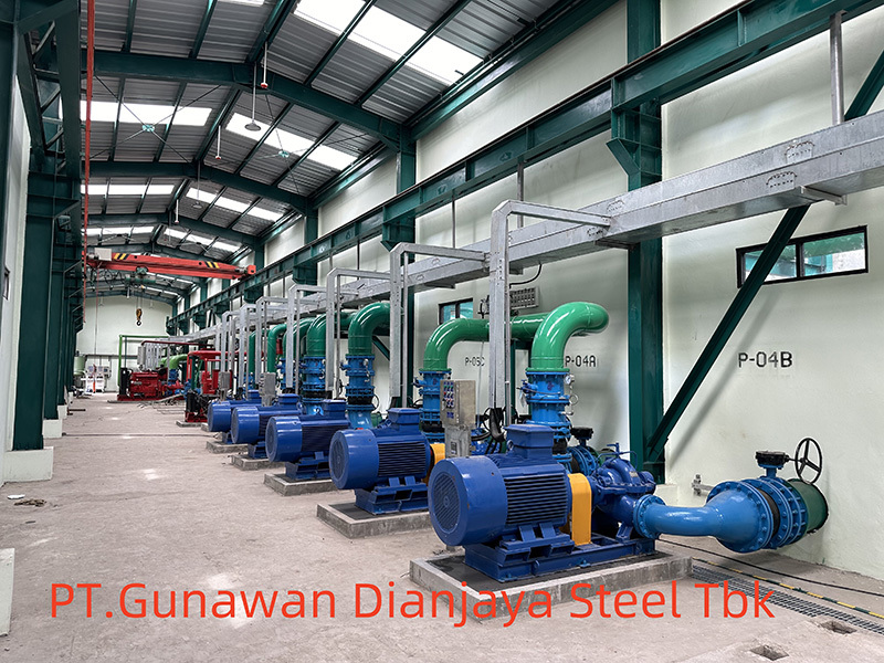 Indonesian GDS pump room