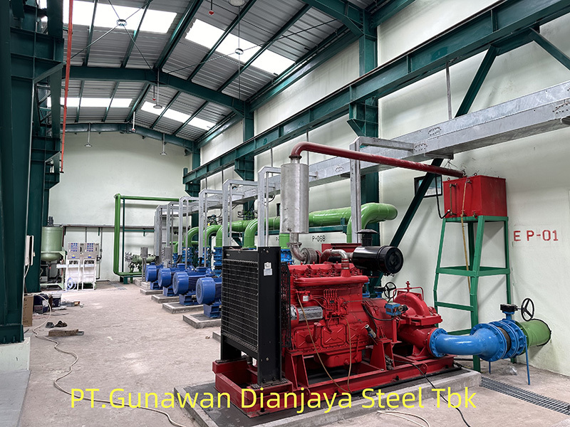 Indonesian GDS pump room