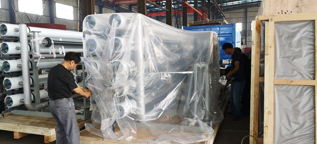 Reverse osmosis (RO) outlet packaging Reverse osmosis (RO) outlet packaging