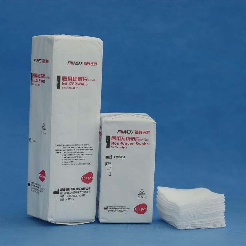 Non Woven Swab 6-ply Non Sterile