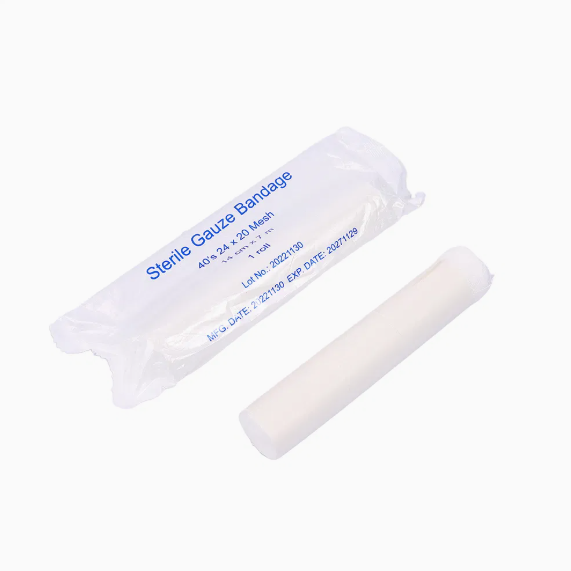Gauze Bandage With Edge Woven-in Sterike 1's