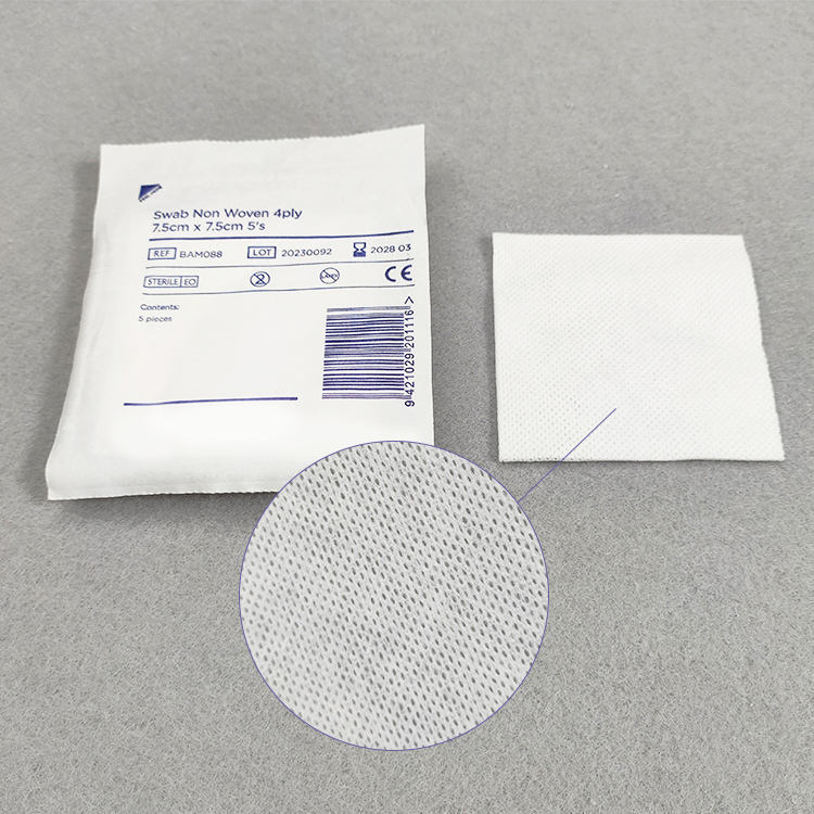 Non Woven Swab 6-ply Sterile 2's