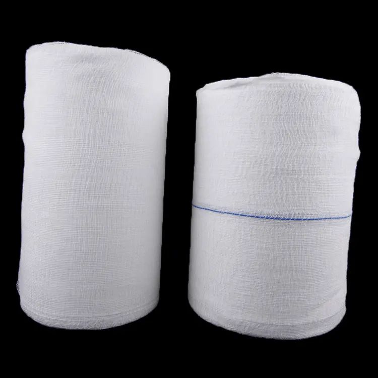 Four fold gauze roll