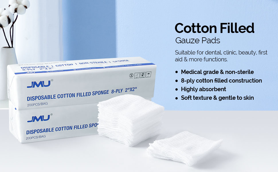 Cotton Filled Sponge Sterile 200's