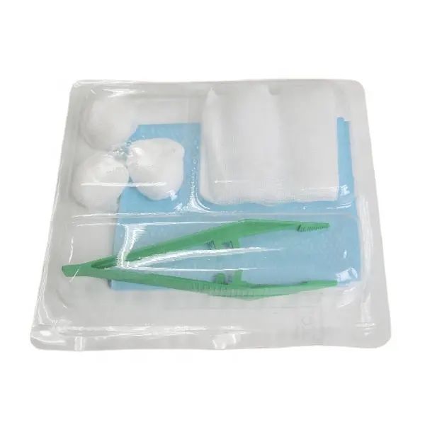 Dialyse Set Of 1 Tweezer +5 Gauze Balls