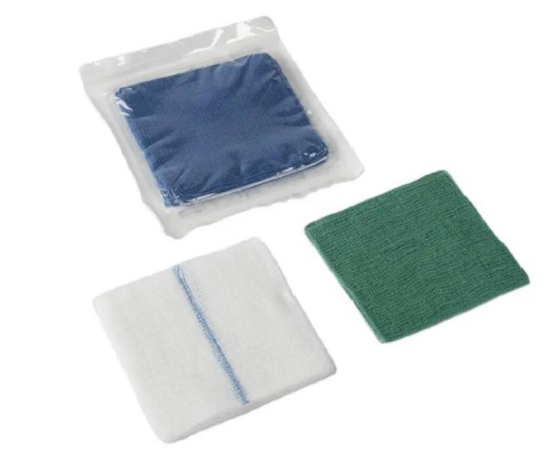 Gauze Swab Dyed Green Blister Sterile 5's