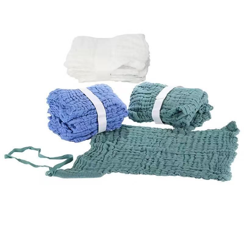 Lap Swab Dyed Blue Melted XRD Unwashed Non Sterile