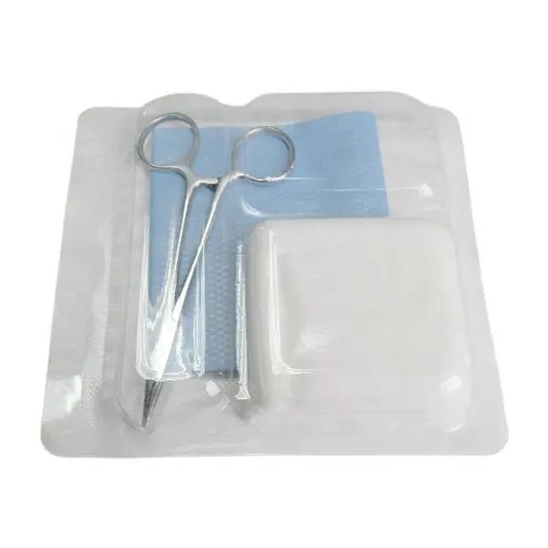 Dialyse Set Of 1 Tweezer +5 Gauze Balls+1 Drap