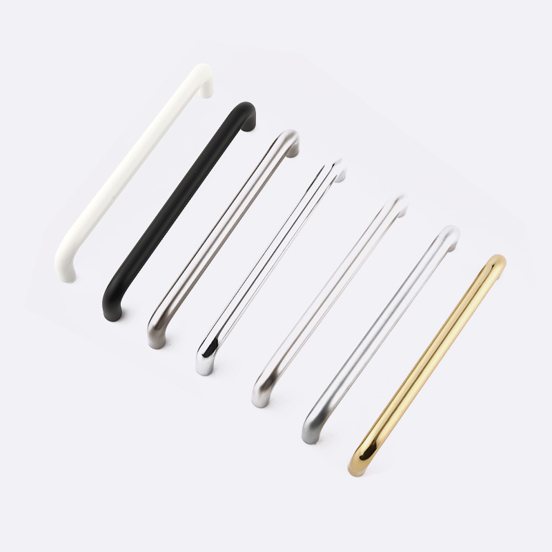 D-shaped iron pull handle