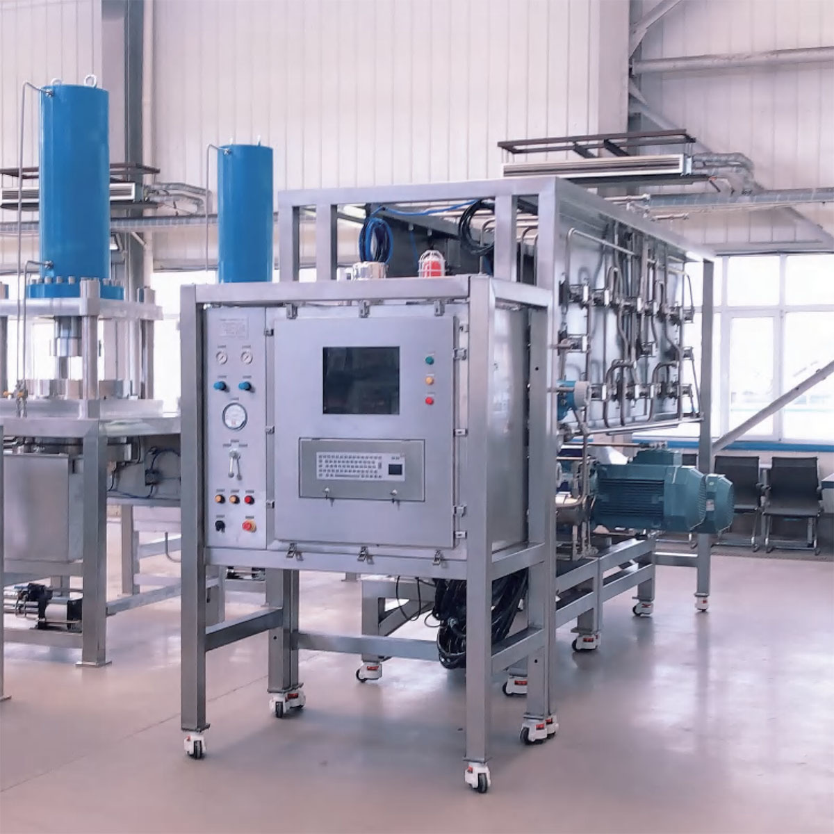 Super preparative chromatographic purification system