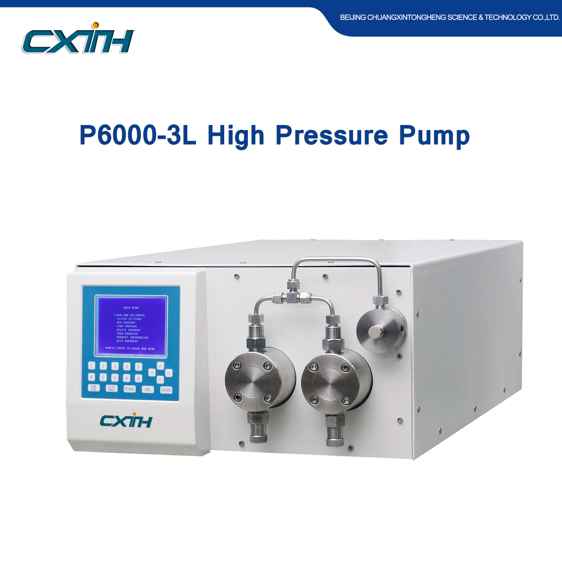 P6000-3L high pressure infusion pump