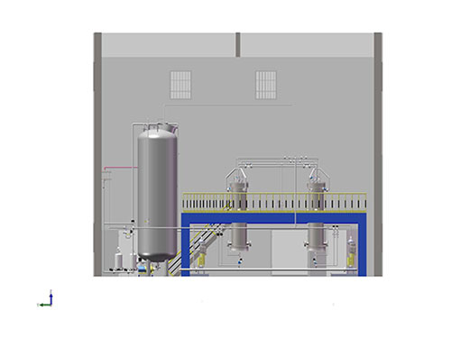 Liquid flash-alkyl benzene purification