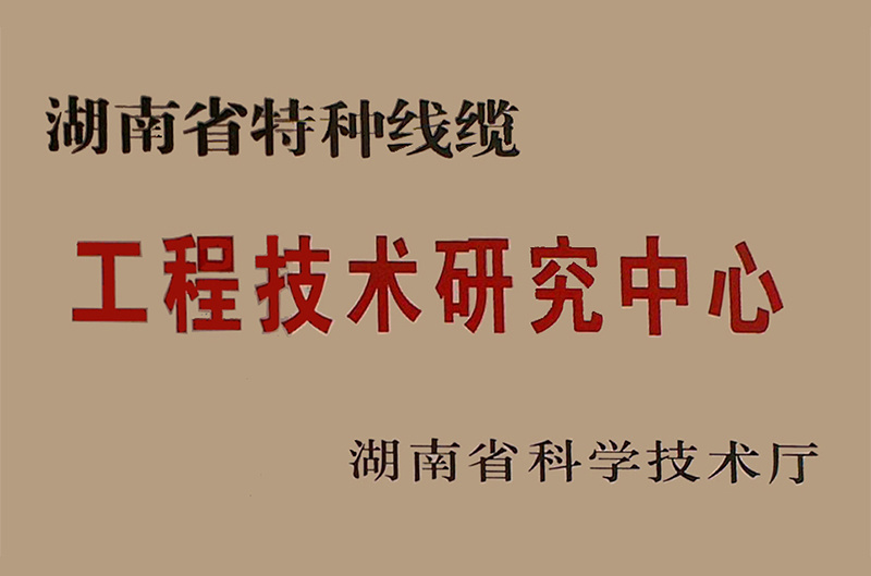湖南省特种线缆工程技术研究中心