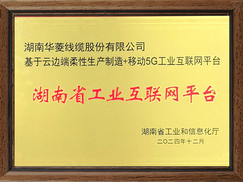 湖南省工业互联网平台