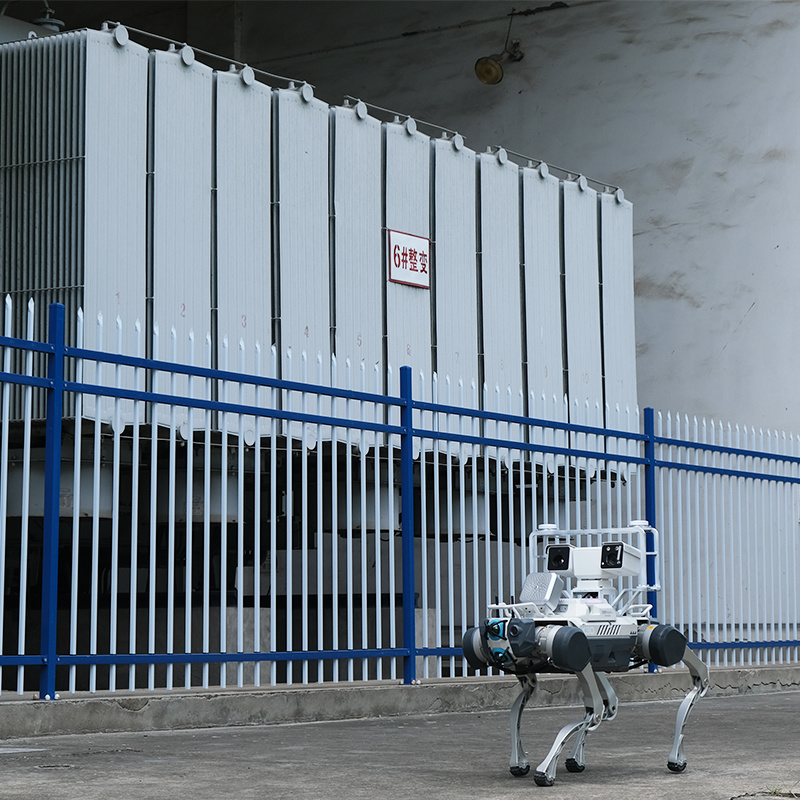 Power Grid Quadruped Inspection Robot