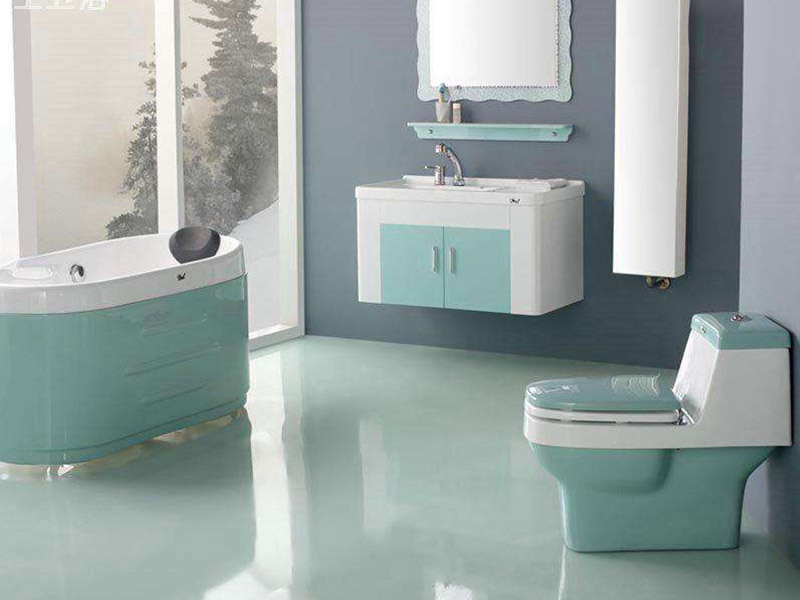 There is a big market for bathroom cabinets. Nordic style is the biggest selling point