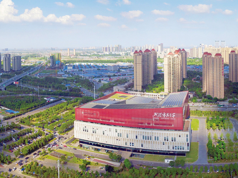 武汉市民之家景观