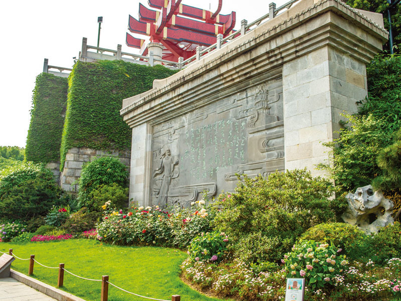 武汉黄鹤楼东门景观改造