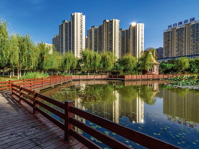 武汉关山荷兰风情园景观