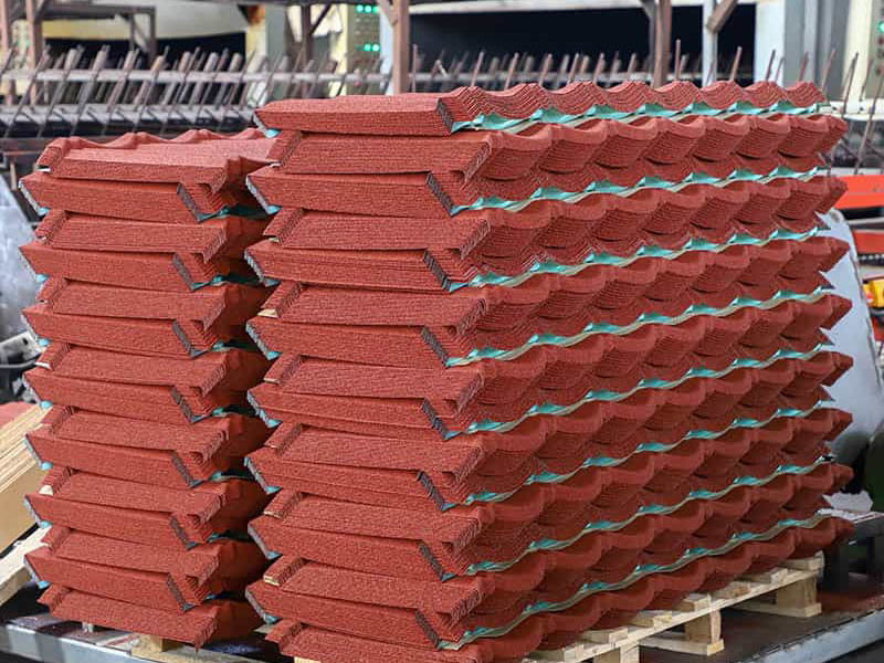 The advantages of colored stone tiles