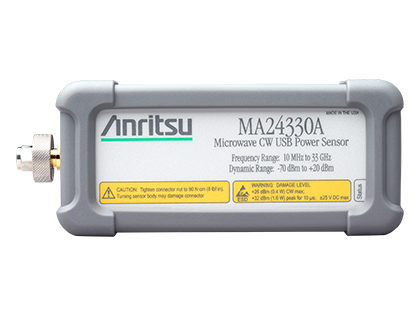 微波 CW USB 功率傳感器 MA24330A