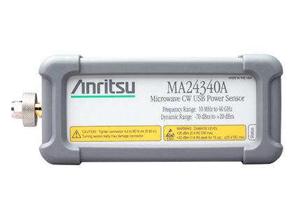 微波 CW USB 功率傳感器 MA24340A