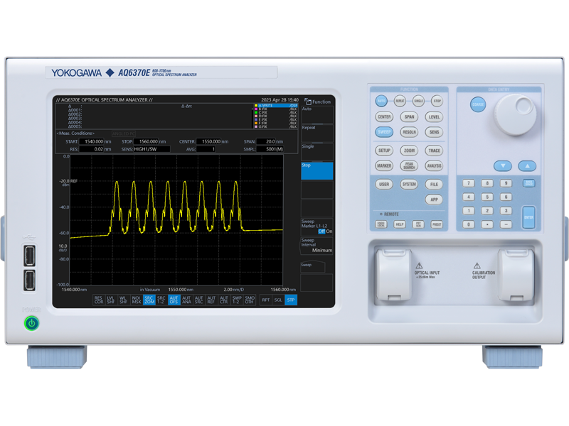 AQ6370E電信光譜分析儀600 - 1700納米