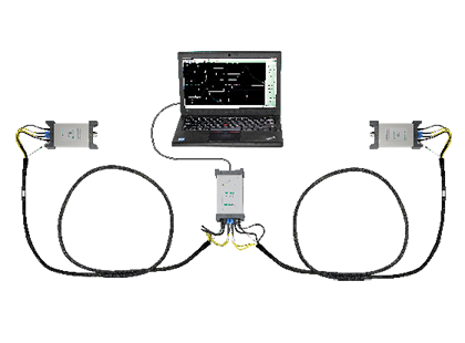 Distributed Modular 2-port Vector Network Analyzer ME786xA