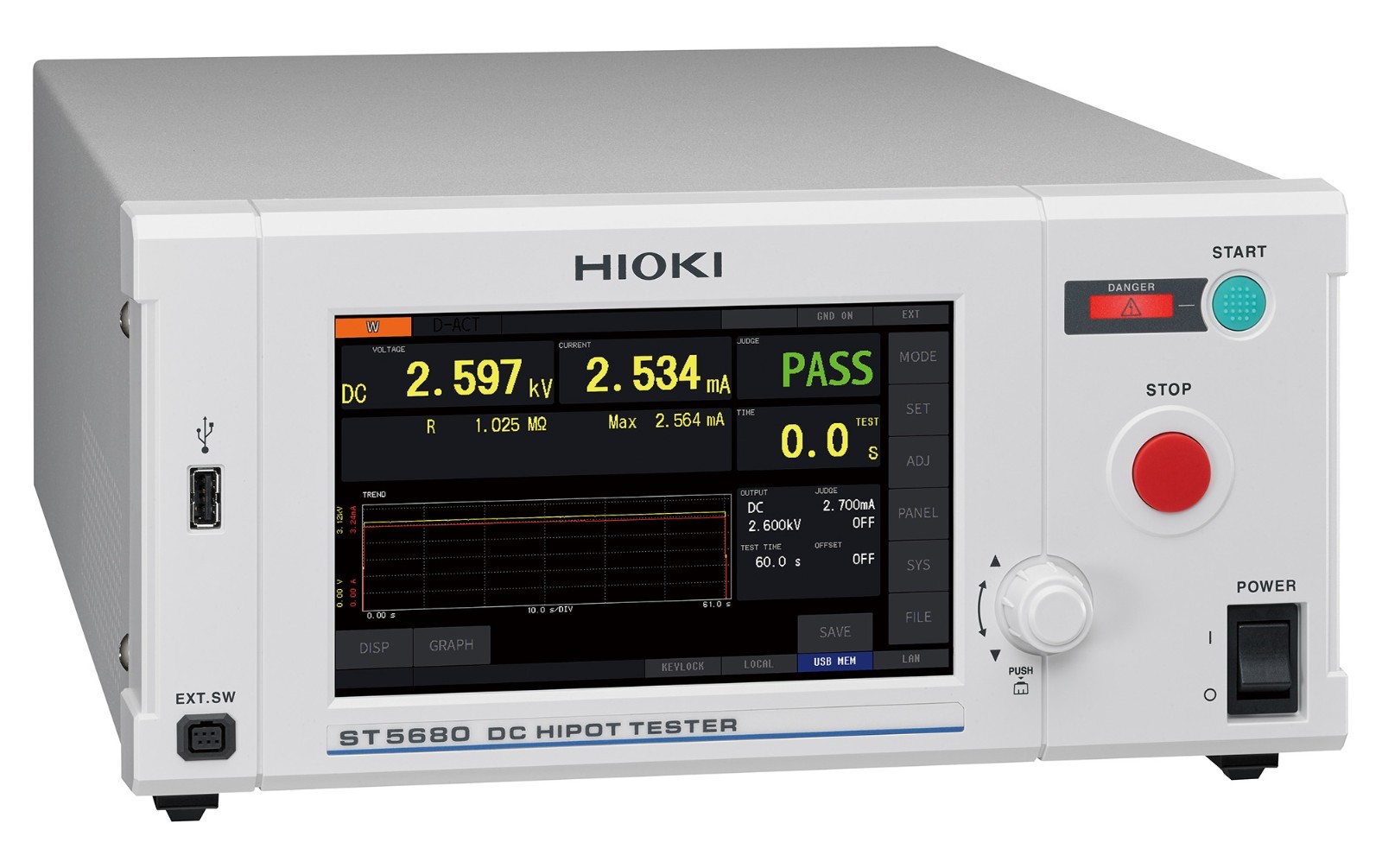直流耐壓絕緣電阻測試儀ST5680