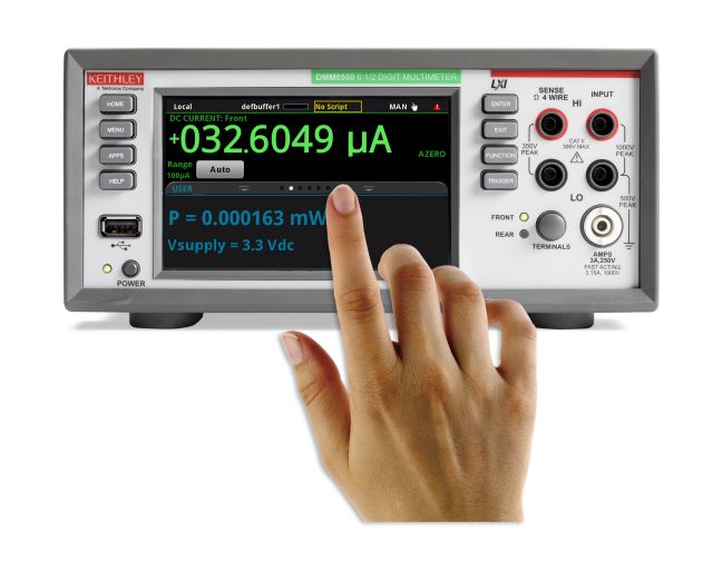 DMM6500 6? 位圖形觸摸屏數(shù)字萬用表