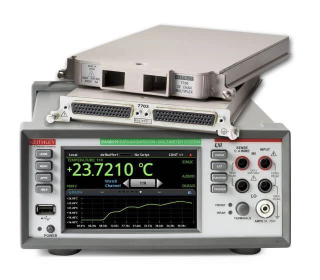 DAQ6510 數(shù)據(jù)采集和記錄萬用表系統(tǒng)