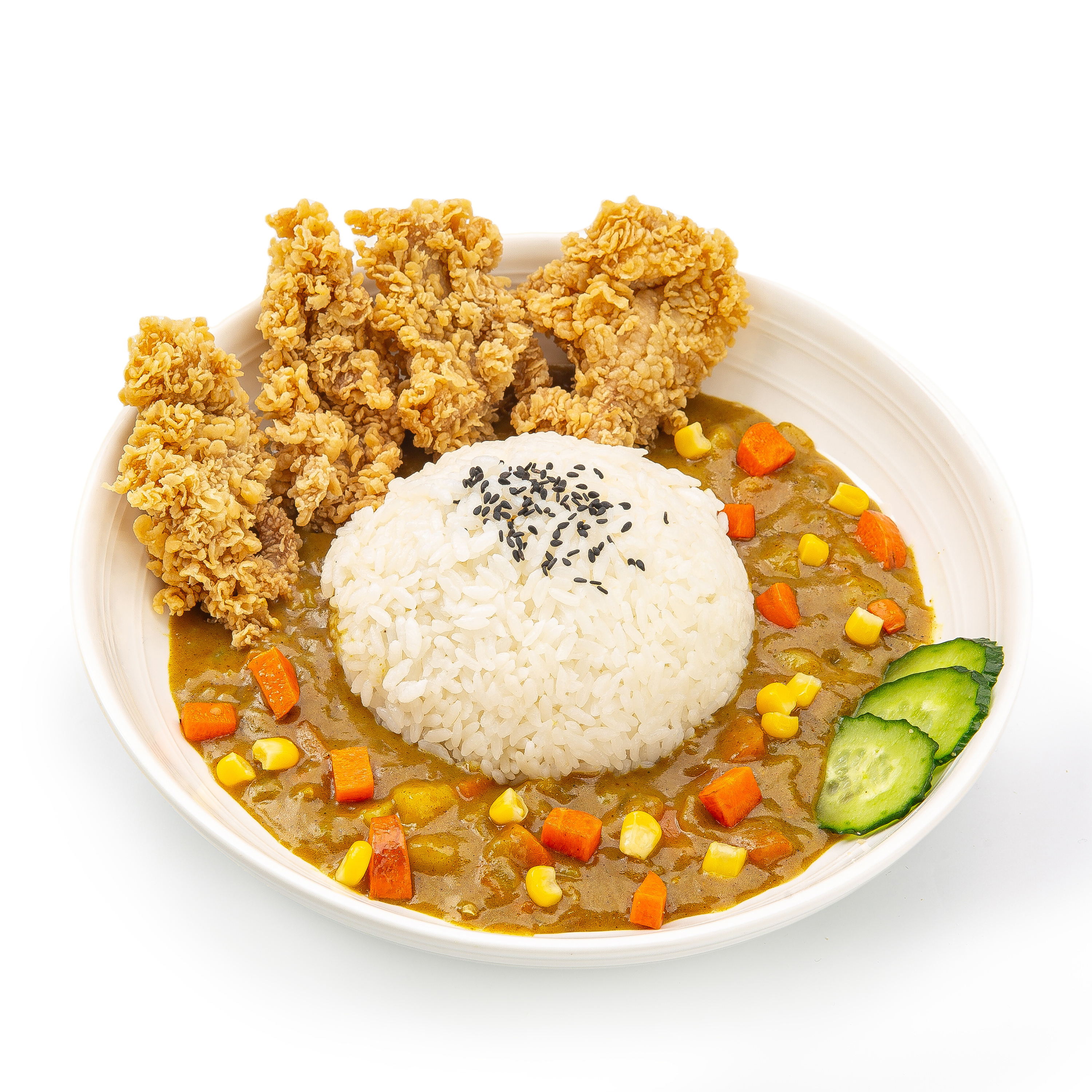 咖喱鸡排饭
