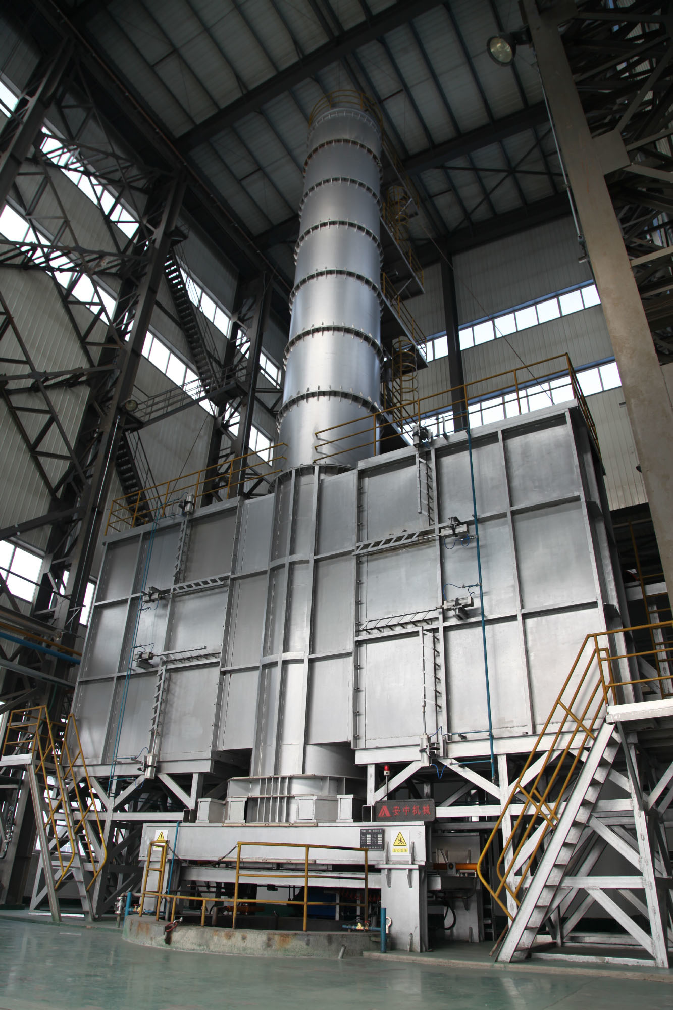 16.4m vertical quenching furnace 16.4m vertical quenching furnace