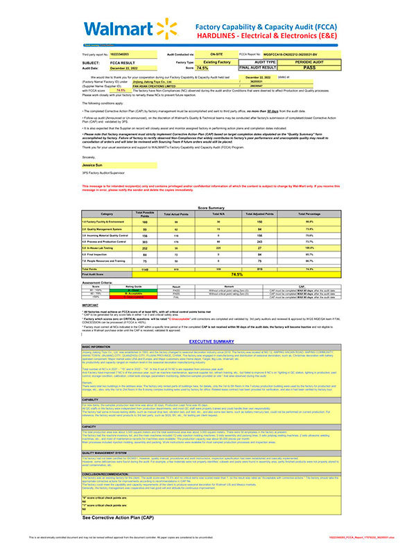 WALMART-FCCA_Summary