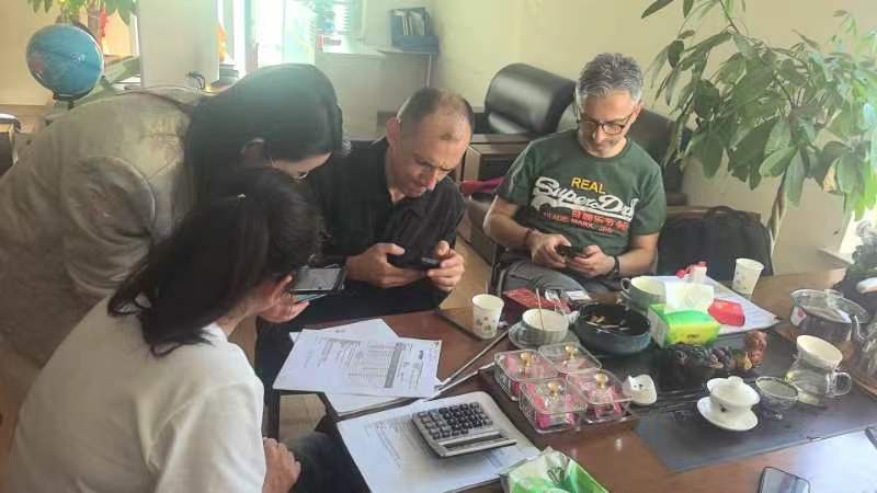 Shandong Haoxuan met with Turkish customers