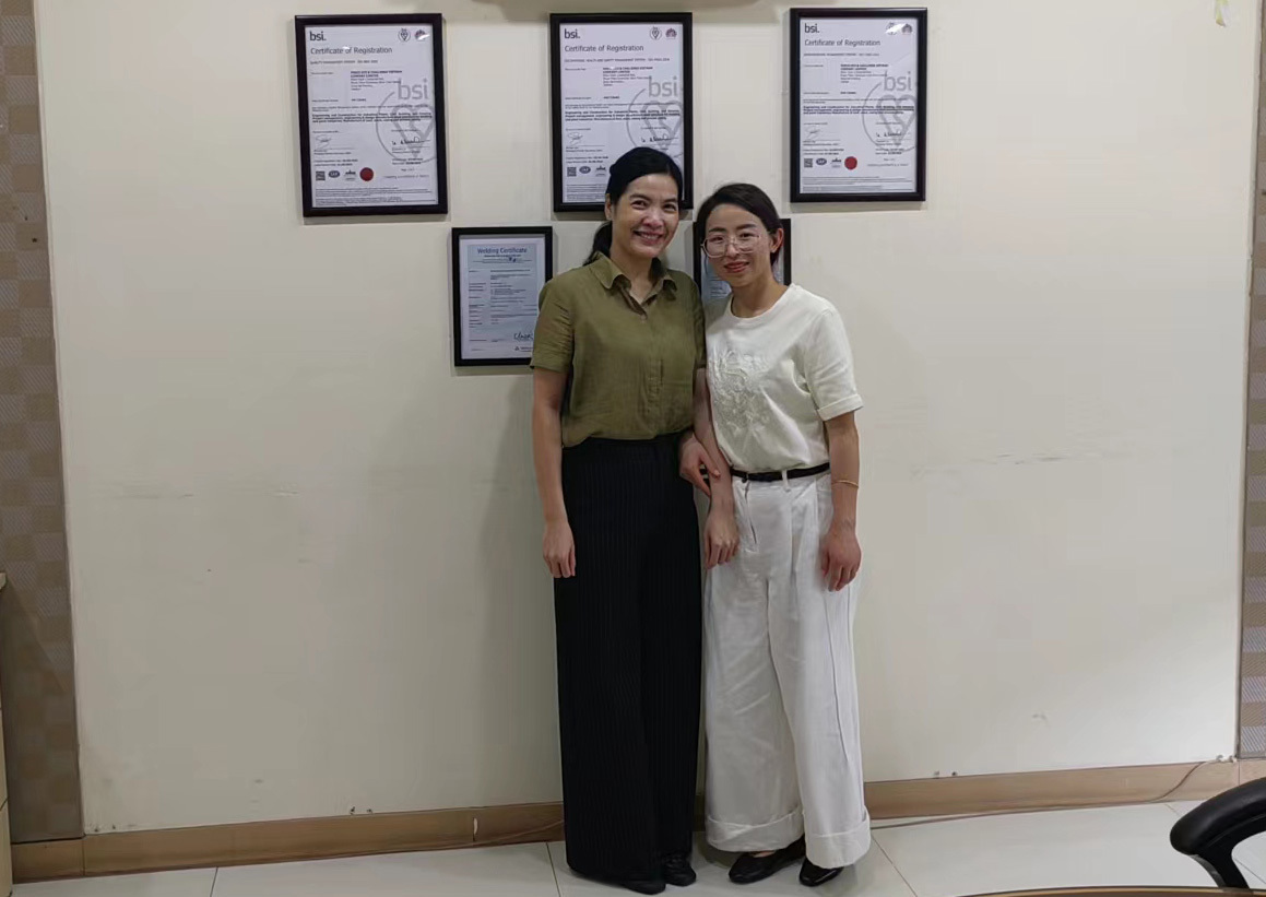 Haoxuan met with posco business representatives in Vietnam